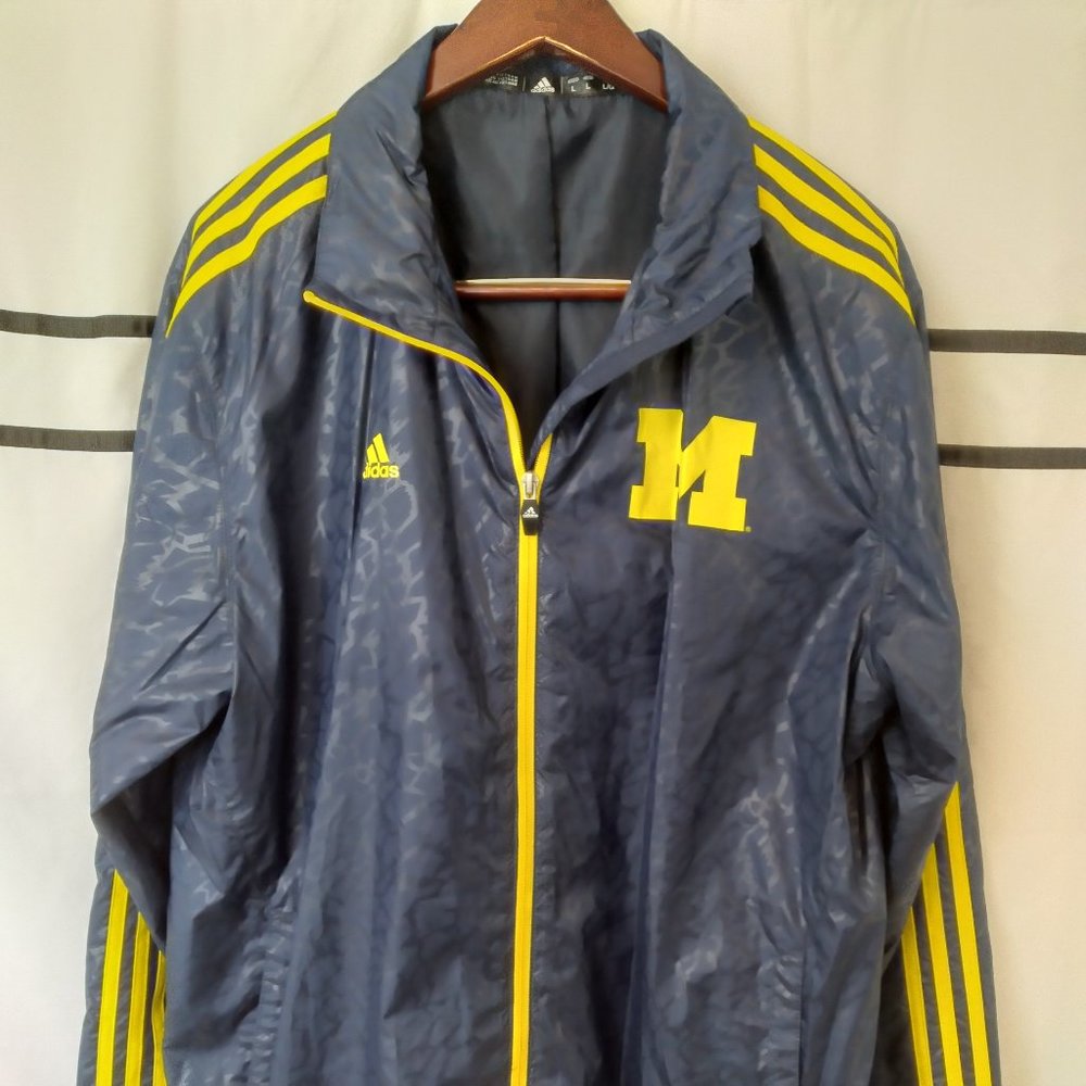 Adidas Michigan Camo Lightweight Windbreaker
